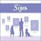 Stupell Industries; Stupell Industries Dripping Blue & Purple with Soft Neutrals Wall Plaque; Category:Wall Art; Image:7